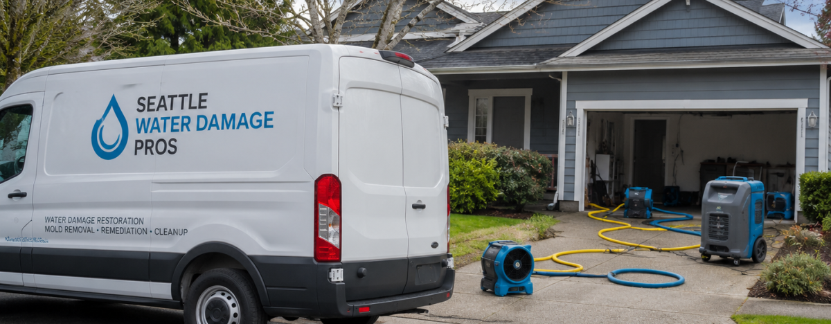 Seattle Water Damage Pros van